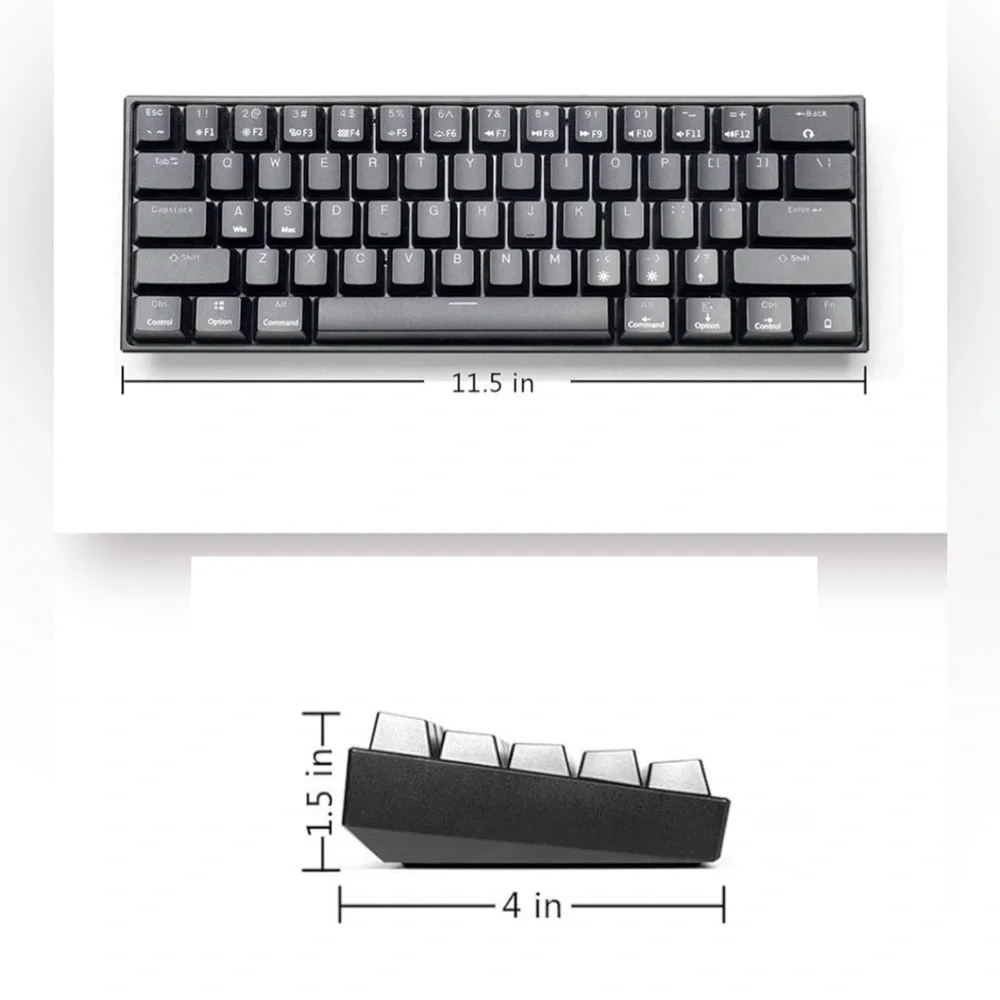 Velocifire Wireless Mechanical Keyboard (Mini Size)